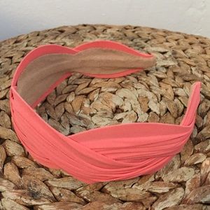 New Salmon Anthropologie Headband